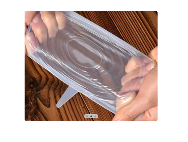 Set de tapas de silicona X6 pza